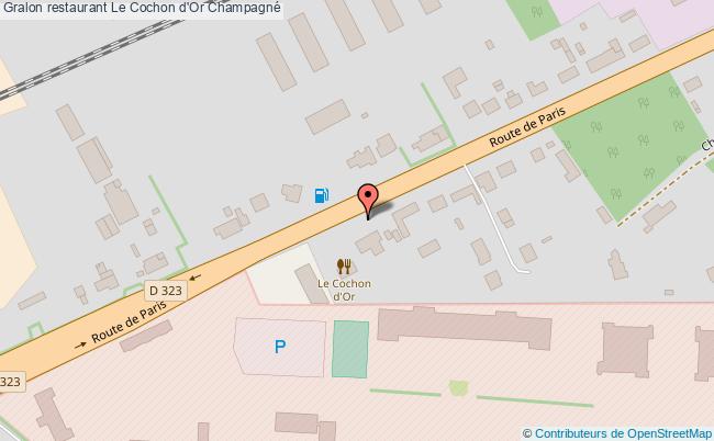 plan Le Cochon d'Or Champagné