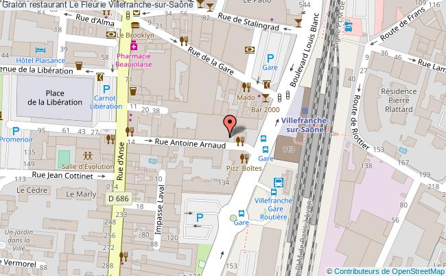 plan Le Fleurie Villefranche-sur-Saône