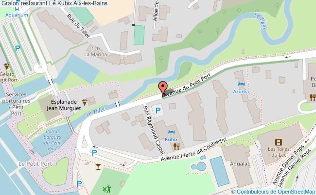 plan Le Kubix Aix-les-Bains