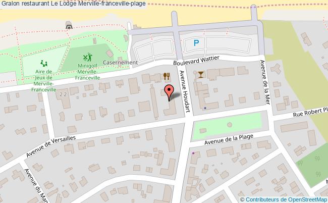 plan Le Lodge Merville-franceville-plage