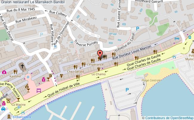 plan Le Marrakech Bandol