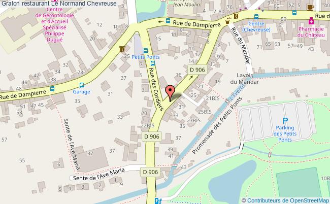 plan Le Normand Chevreuse