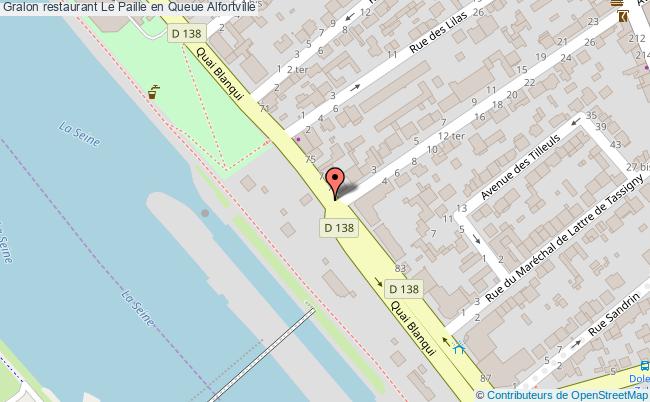 plan Le Paille en Queue Alfortville