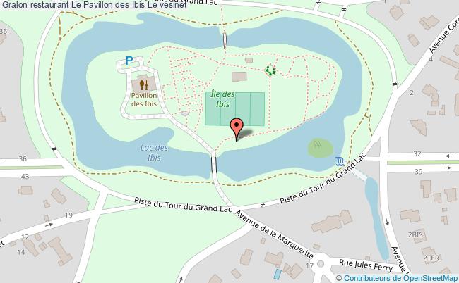 plan Le Pavillon des Ibis Le vésinet