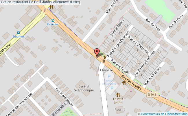 Restaurant Le Petit Jardin Villeneuve-d'ascq