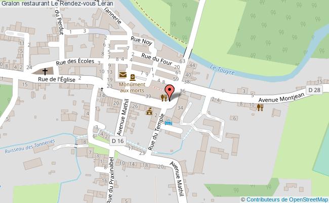 plan Le Rendez-vous Léran