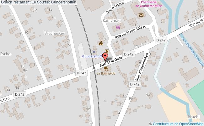 plan Le Soufflet Gundershoffen