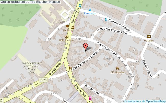 plan Le Tire Bouchon Houdan