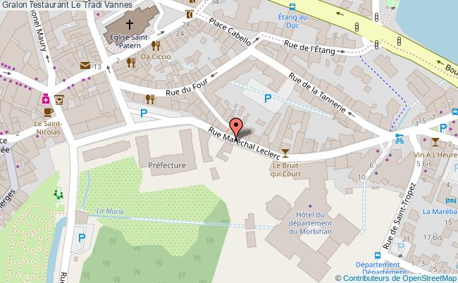 plan Le Tradi Vannes