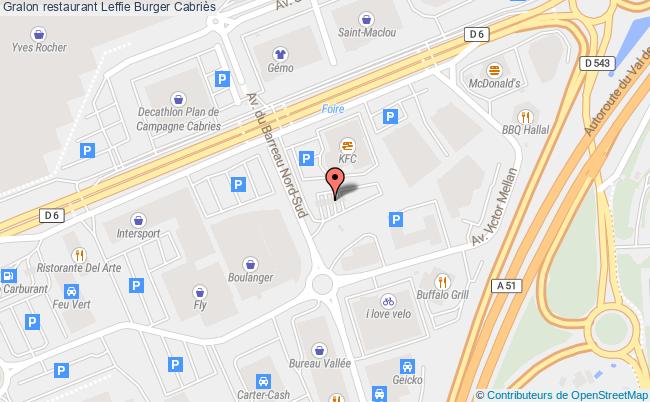 plan Leffie Burger Cabriès