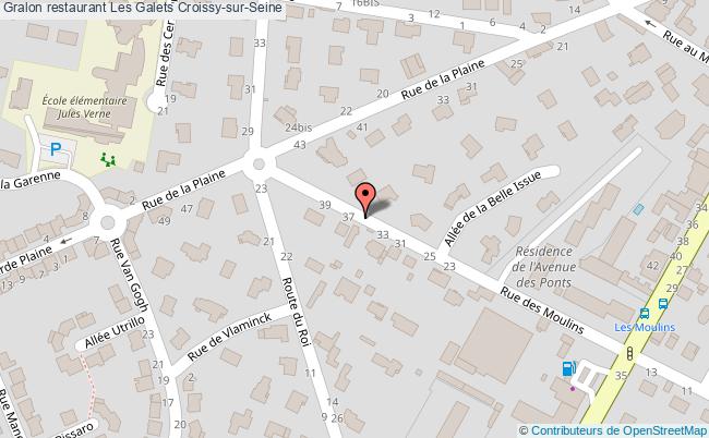 plan Les Galets Croissy-sur-Seine
