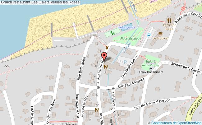 plan Les Galets Veules les Roses