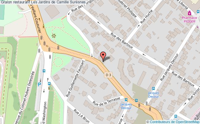 plan Les Jardins de Camille Suresnes