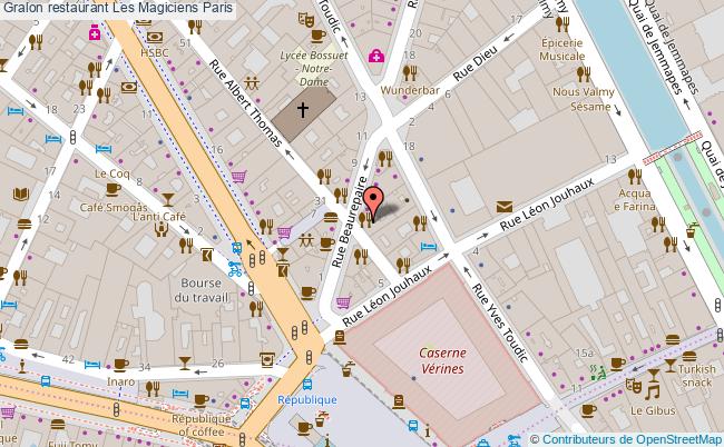 plan Les Magiciens Paris