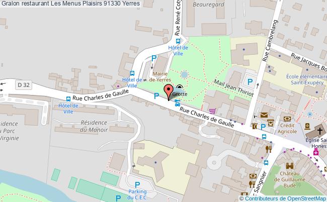 plan Les Menus Plaisirs 91330 Yerres