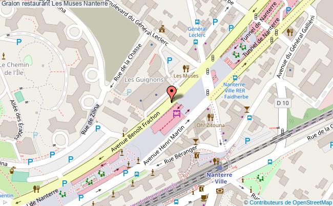 plan Les Muses Nanterre