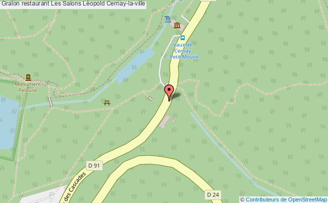 plan Les Salons Léopold Cernay-la-ville