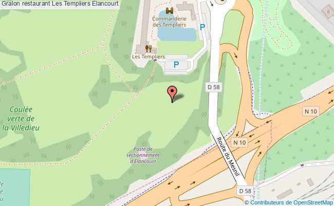 plan Les Templiers Elancourt