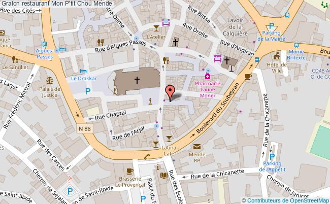 Restaurant Mon P Tit Chou Mende