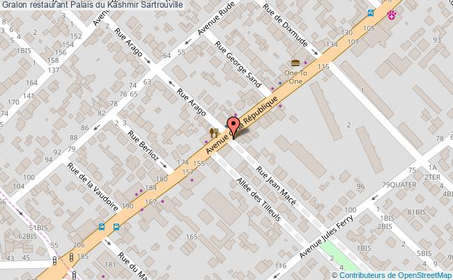 plan Palais du Kashmir Sartrouville