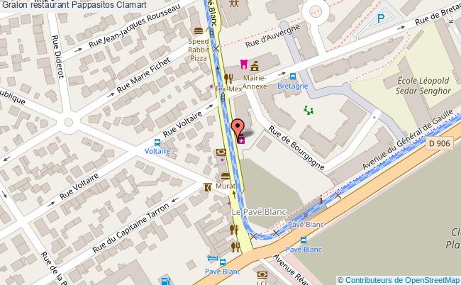 plan Pappasitos Clamart