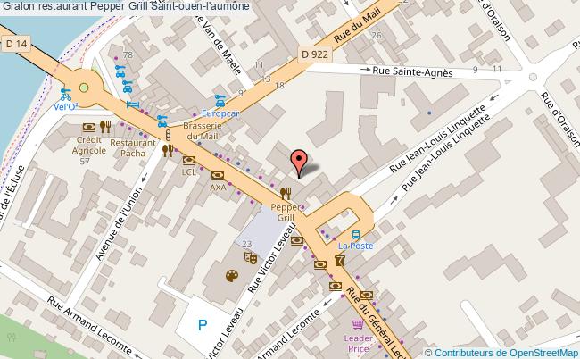 plan Pepper Grill Saint-ouen-l'aumône