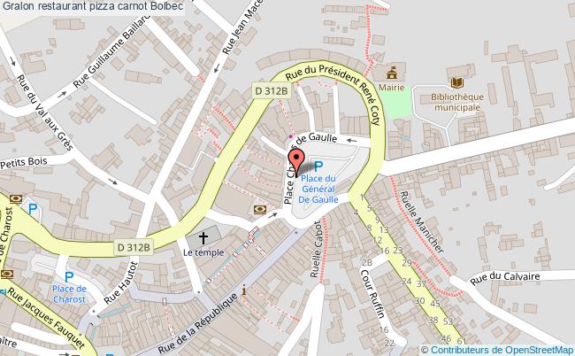 plan pizza carnot Bolbec