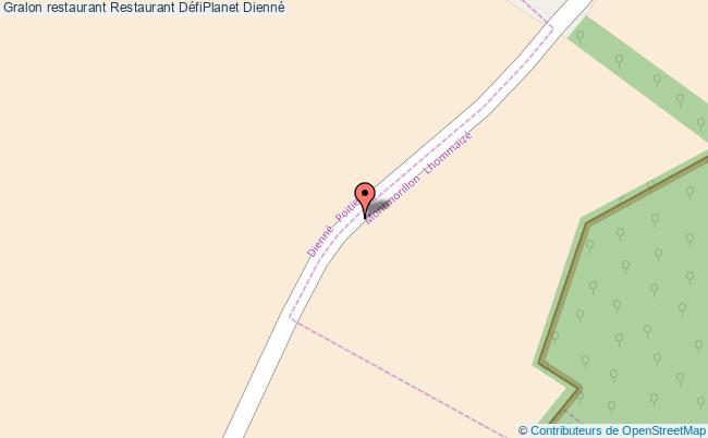 plan Restaurant DéfiPlanet Dienné