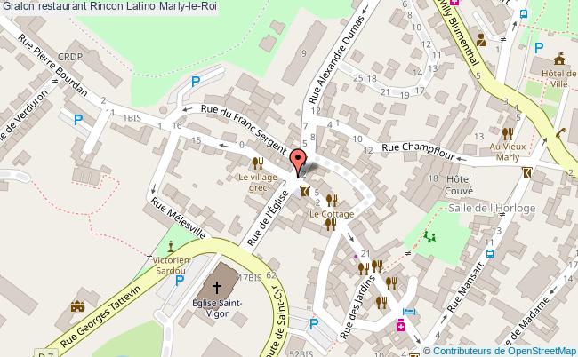 plan Rincon Latino Marly-le-Roi