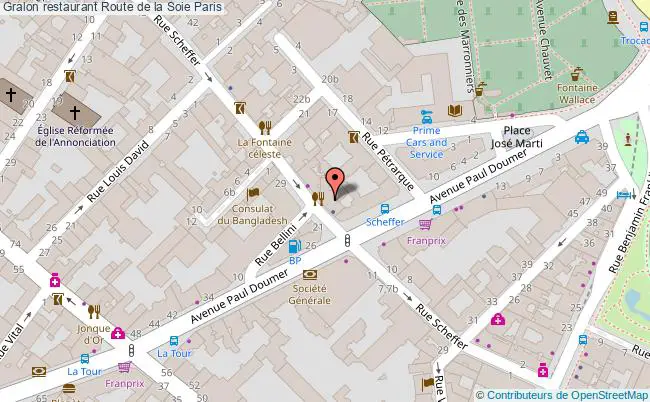 plan Route de la Soie Paris
