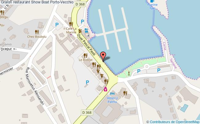 plan Show Boat Porto-Vecchio