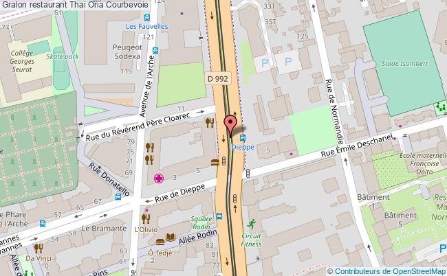 plan Thai Oria Courbevoie