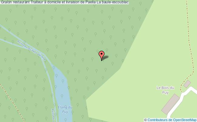 plan Traiteur à domicile et livraison de Paella La baule-escoublac