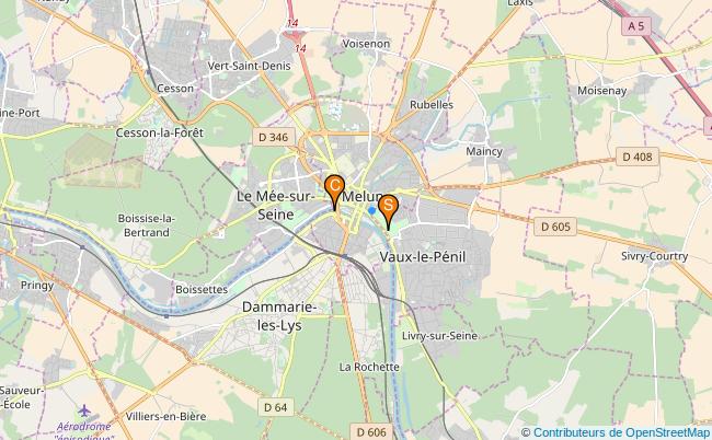 plan Bras de la Seine 
