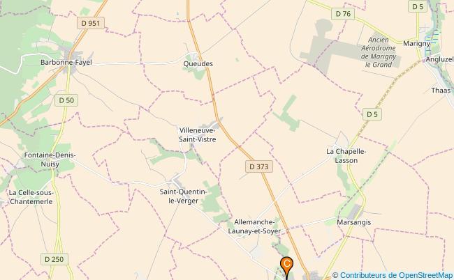 plan Canal de Choisel 