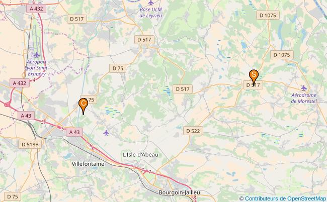 plan Canal de Dessèchement de Catelan 