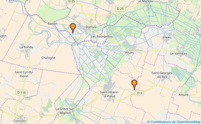 plan canal de Forges 