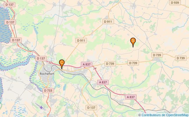 plan Canal de Genouillé 