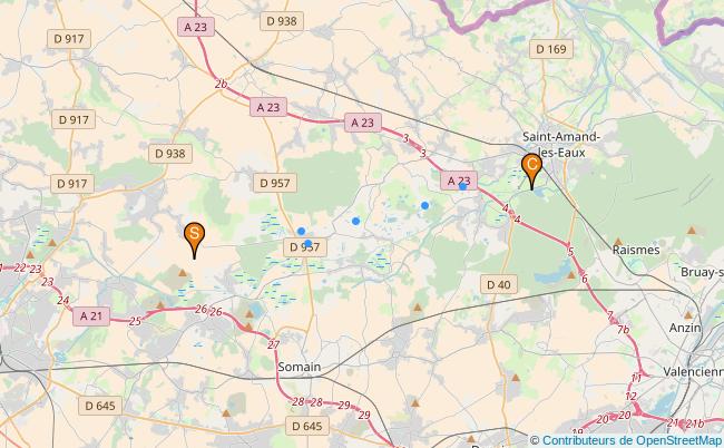 plan Canal du Décours 