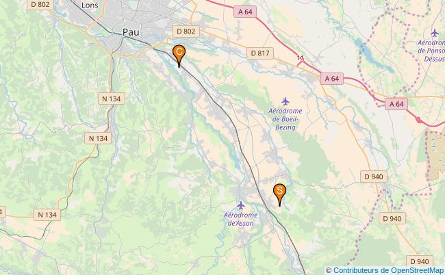 plan Canal du Lagoin 