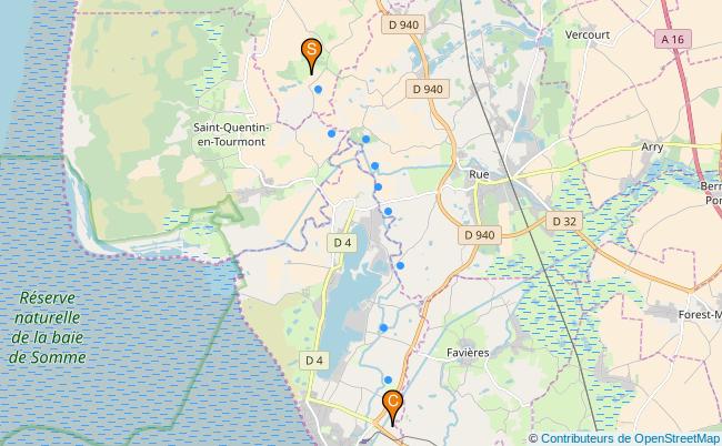plan Canal du Marquenterre 