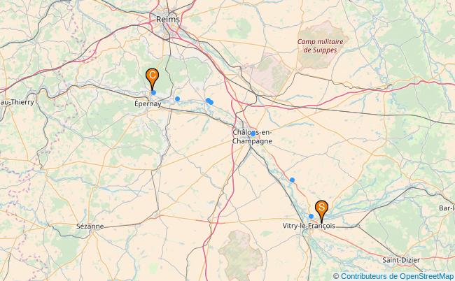 plan Canal Latéral à la Marne 
