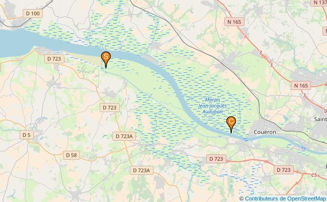 plan canal Maritime de la Basse Loire 