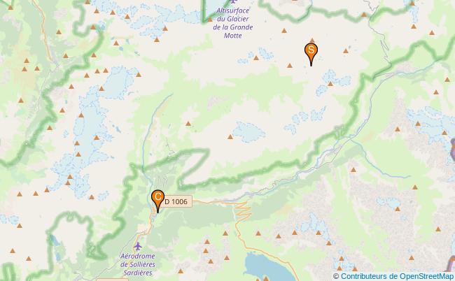 plan Doron de Termignon 