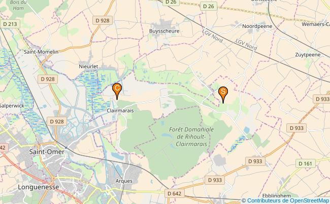 plan Fossé de la Patûre 