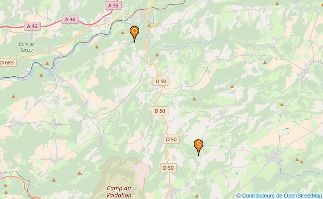 L'Audeux ruisseau l'audeux
