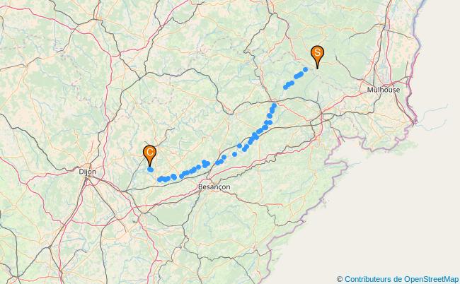 L'Ognon rivière l'ognon