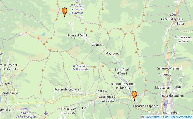 plan La Neste d'Oueil 