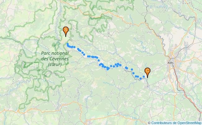 plan Le Gardon de Saint-Jean 