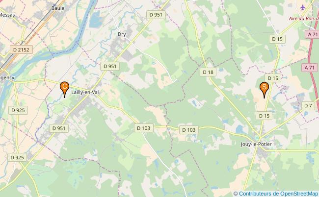 plan le Petit Ardoux 